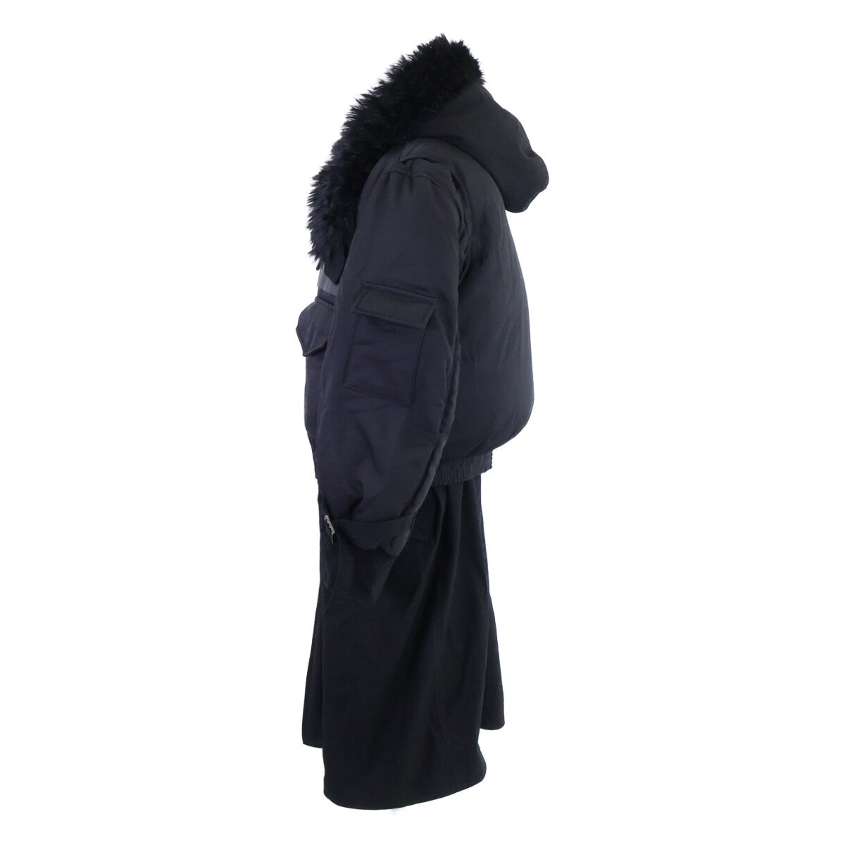 sacai サカイ ｘSPIEWAK【美品/24AW】24-03530M ダウンブルゾンドッキング コート