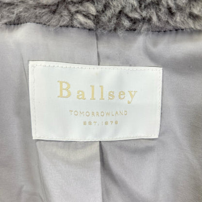 BALLSEY ボールジー 24年製 グレー ランダムファー Vネックロングジレ ジャケット