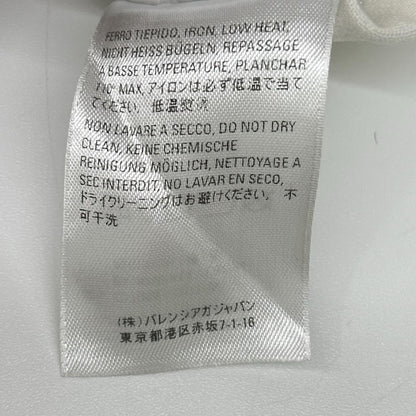 BALENCIAGA バレンシアガ 578124 ホワイト バックプリント Tシャツ トップス