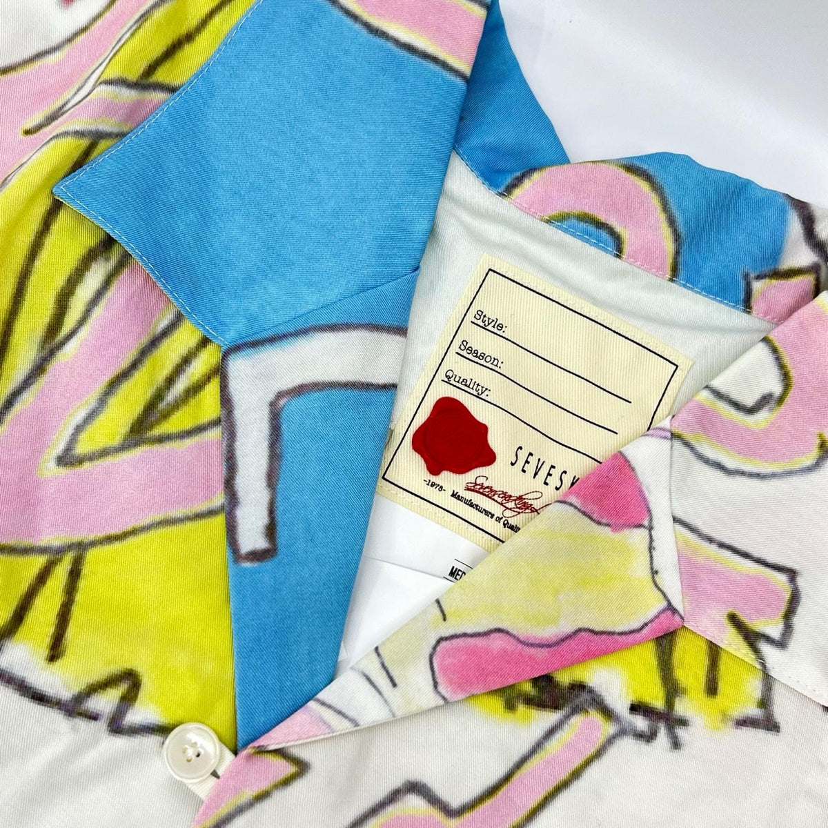 SEVESKIG セヴシグ マルチカラー Psychedelic Aloha Shirt Ver.RIDAWO トップス