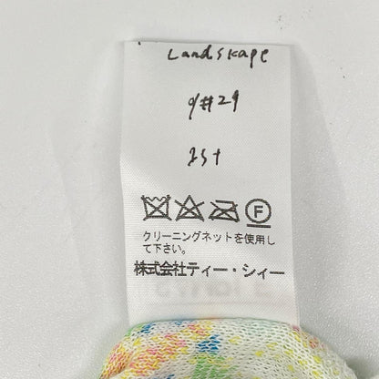 TSUMORI CHISATO ツモリチサト グリーン×ブルー系 タオル地 総柄 ルームウェアトップス トップス
