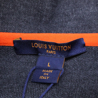 LOUIS VUITTON ルイヴィトン 新品未使用 国内正規 22SS RW221W LN6 FMKL05 ヴィヴィッドトリム モノグラムスリーブ ハーフジッププルオーバーニット トップス