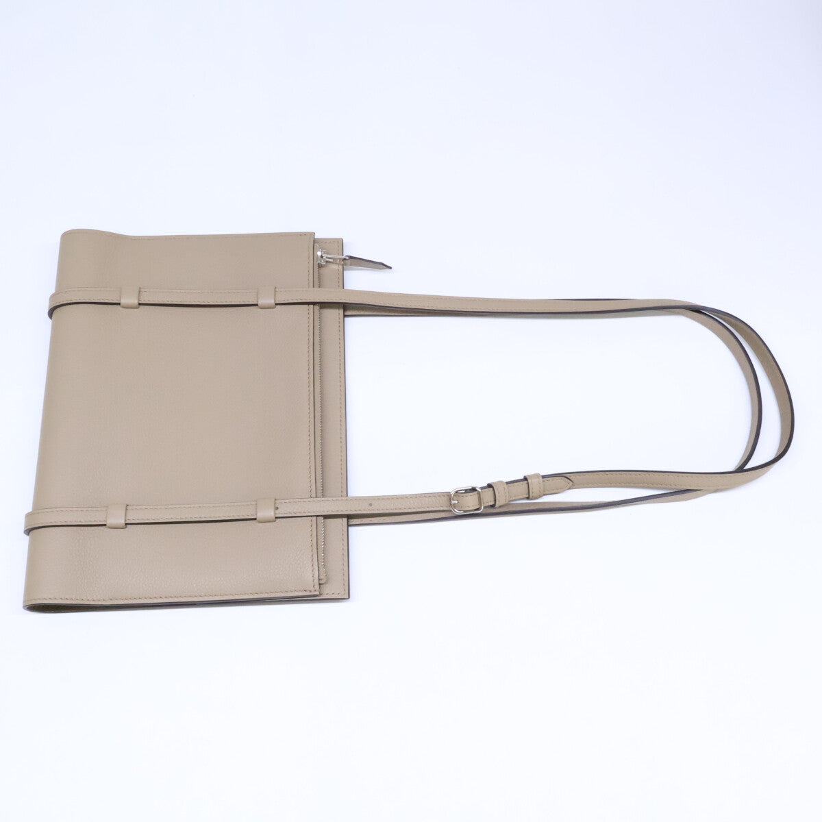 HERMES エルメス 新品同様 K刻印 EaZip To Go ブックホルダー ショルダーバッグ