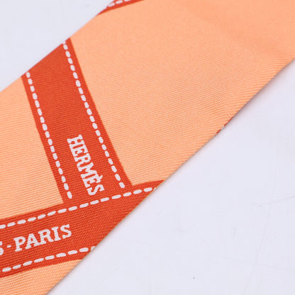 HERMES エルメス ボルデュック シルク ツイリー スカーフ