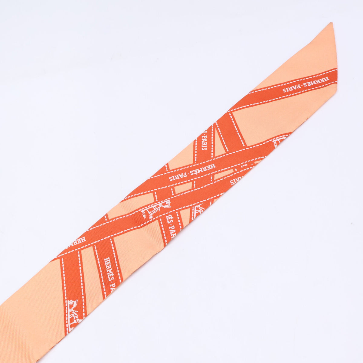 HERMES エルメス ボルデュック シルク ツイリー スカーフ