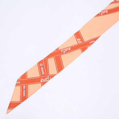 HERMES エルメス ボルデュック シルク ツイリー スカーフ