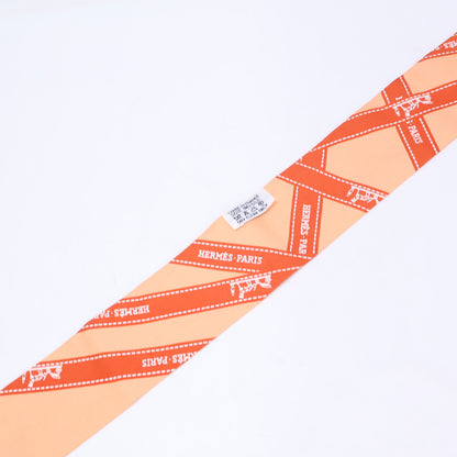 HERMES エルメス ボルデュック シルク ツイリー スカーフ