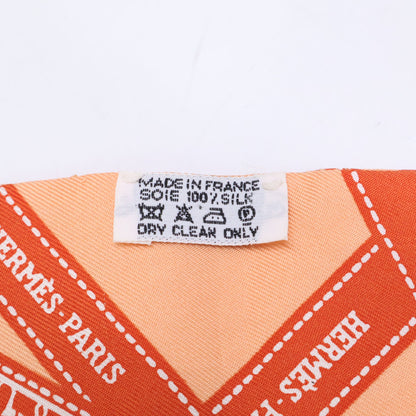 HERMES エルメス ボルデュック シルク ツイリー スカーフ