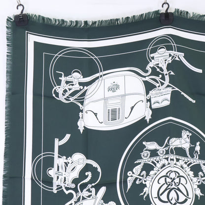 HERMES エルメス 【新品未使用】EX LIBRIS エクスリブリス フリンジ カレ80 スカーフ
