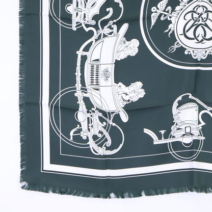 HERMES エルメス 【新品未使用】EX LIBRIS エクスリブリス フリンジ カレ80 スカーフ