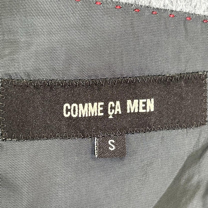 COMME CA MEN コムサメン 07-10WC01 グレー アンゴラスタンドカラーコート コート