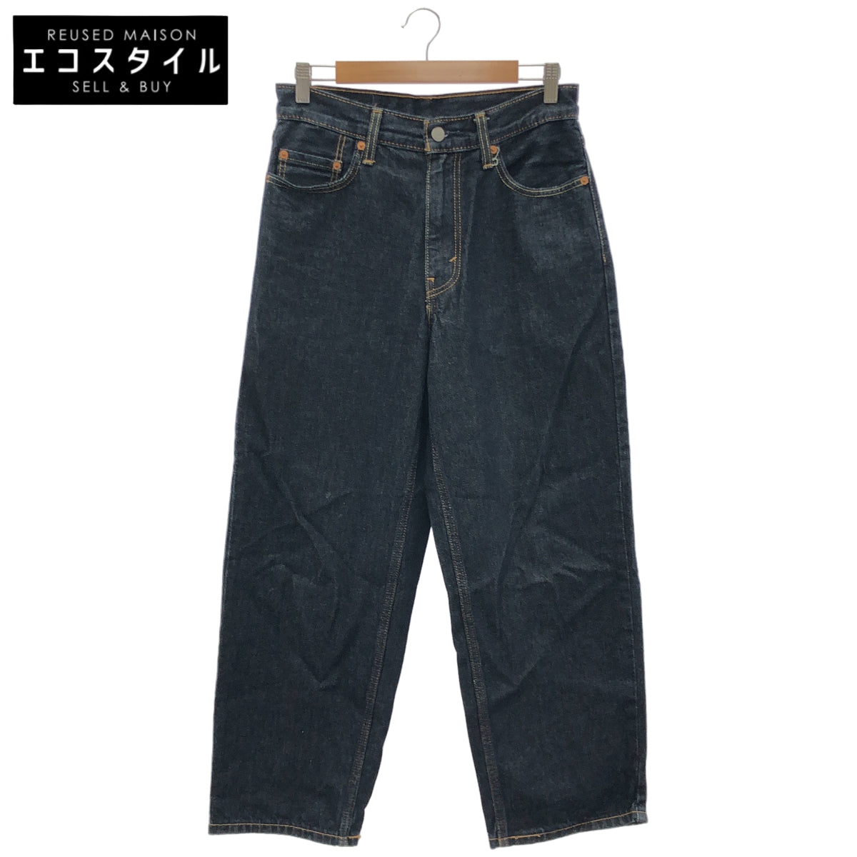 LEVI'S リーバイス A4750-0014 インディゴ 578 バギージーンズ ブラウン ボトムス