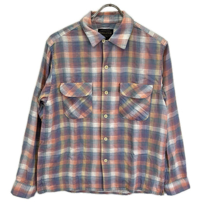 PENDLETON ペンドルトン 5175-9200 マルチカラー チェック 長袖オープンカラーシャツ トップス
