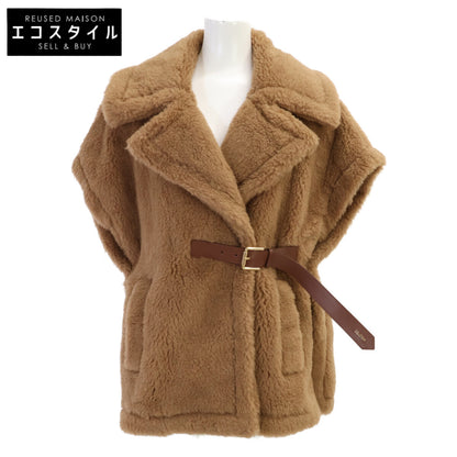 Max Mara マックスマーラ 【新品/国内正規】2424736252 NEWABAVO テディベア ケープ ジャケット