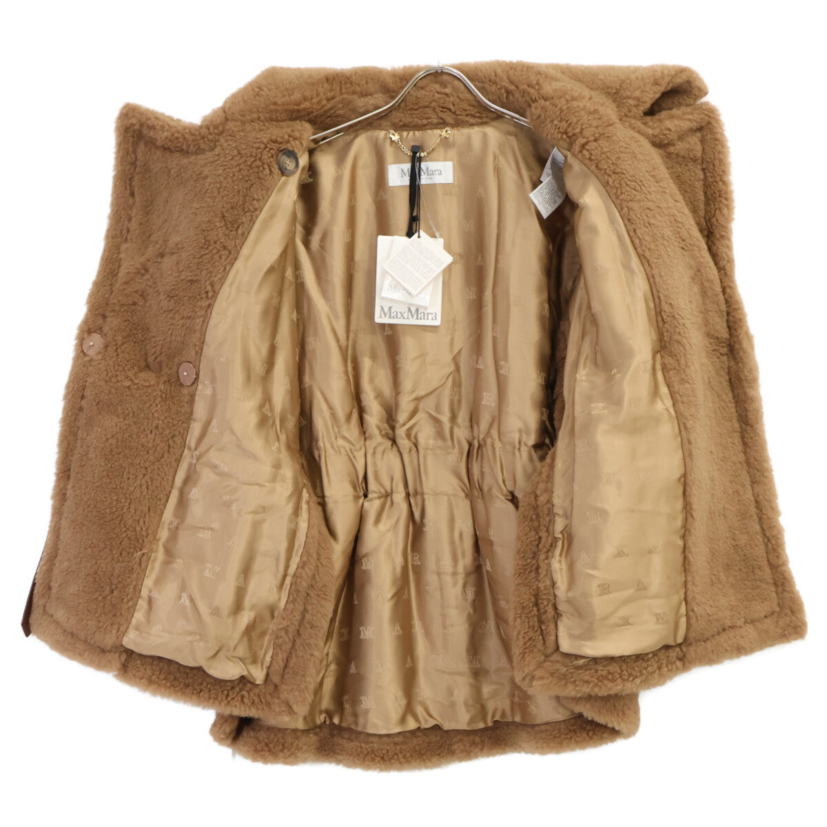 Max Mara マックスマーラ 【新品/国内正規】2424736252 NEWABAVO テディベア ケープ ジャケット