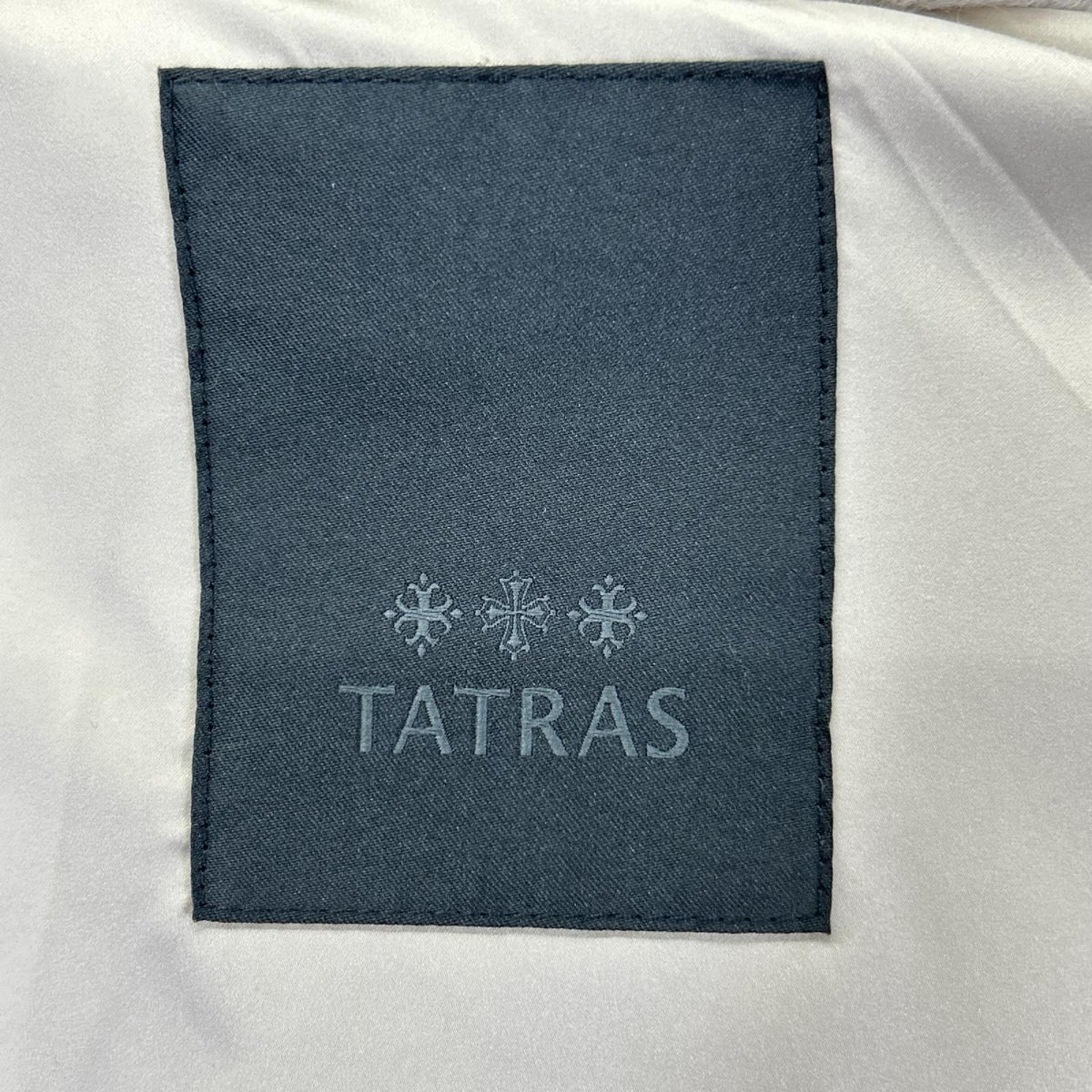 TATRAS タトラス LTTM24A4062 グレージュ ファー ボア ジップアップブルゾン ジャケット