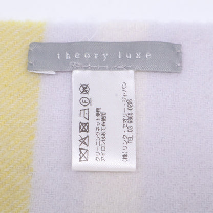 theory luxe セオリーリュクス 03-3360985 カシミヤ フリンジ マフラー