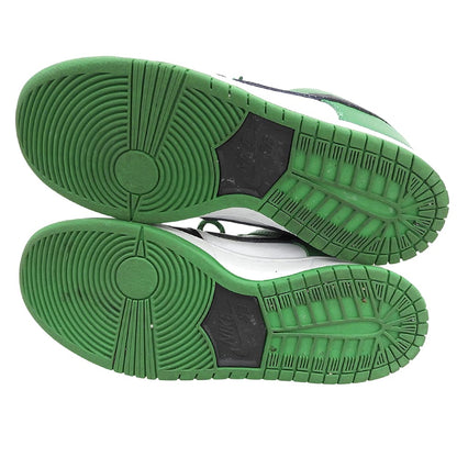 NIKE ナイキ SB ダンク ロー プロ スニーカー レザー シューズ メンズ ブラック×グリーン 26.5cm BQ6817 シューズ