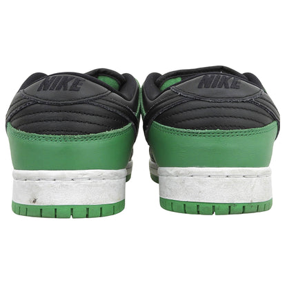 NIKE ナイキ SB ダンク ロー プロ スニーカー レザー シューズ メンズ ブラック×グリーン 26.5cm BQ6817 シューズ
