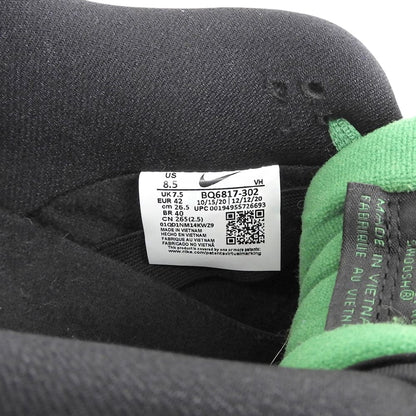 NIKE ナイキ SB ダンク ロー プロ スニーカー レザー シューズ メンズ ブラック×グリーン 26.5cm BQ6817 シューズ