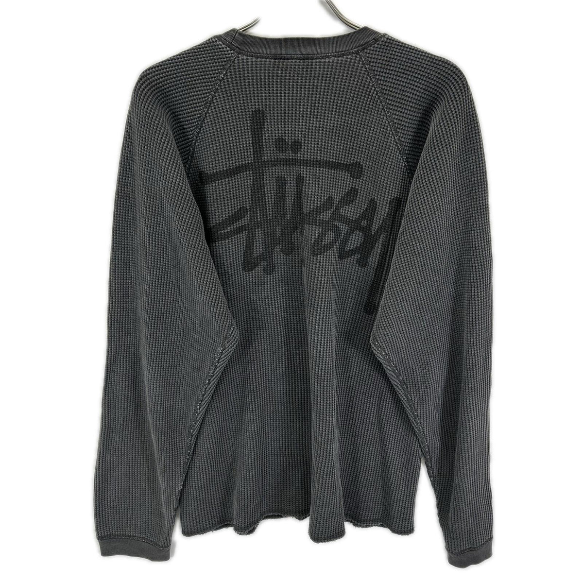 stussy ステューシー Washed Black BASIC STUSSY THERMAL トップス