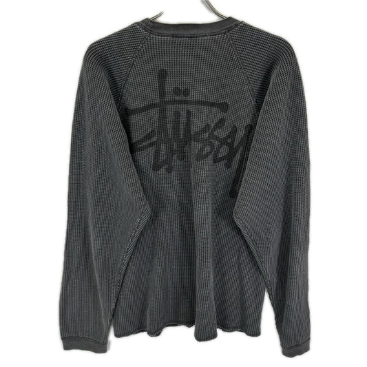 stussy Stüssy Washed Black BASIC STUSSY THERMAL top
