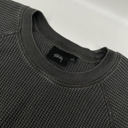 stussy ステューシー Washed Black BASIC STUSSY THERMAL トップス