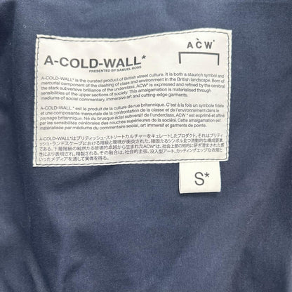 A-COLD-WALL アコールドウォール ブラック ナイロン ロングジャケット ジャケット