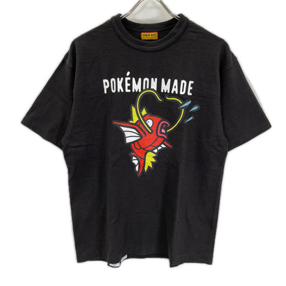 HUMAN MADE ヒューマンメイド ×ポケモンメイド ブラック グラフィック コイキング Tシャツ トップス