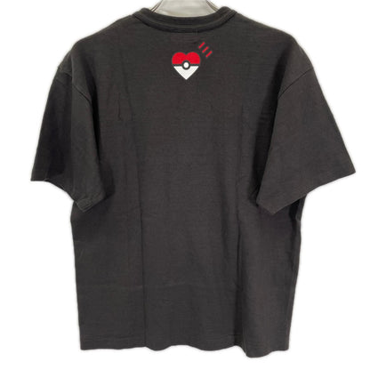 HUMAN MADE ヒューマンメイド ×ポケモンメイド ブラック グラフィック コイキング Tシャツ トップス