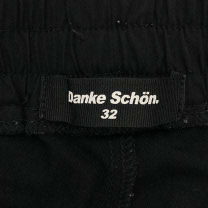 DANKE SCHON ダンケシェーン 22A-PTL019 ブラック コーティングカーゴパンツ ボトムス