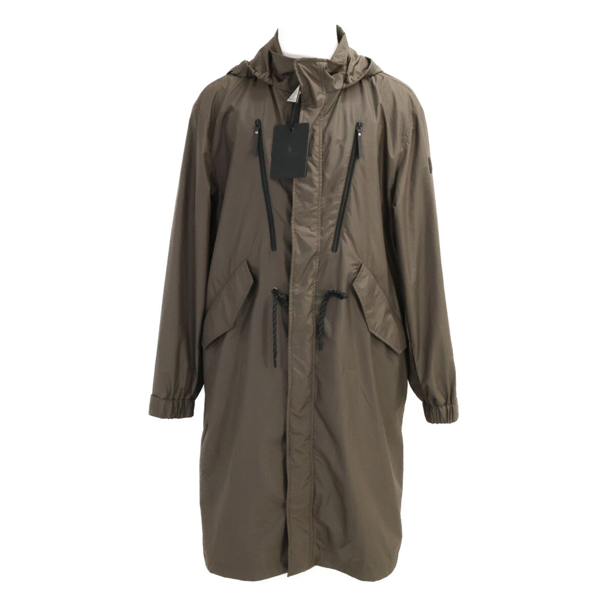MONCLER モンクレール 【新品同様/25年製】ALISO ナイロン フーディロング コート