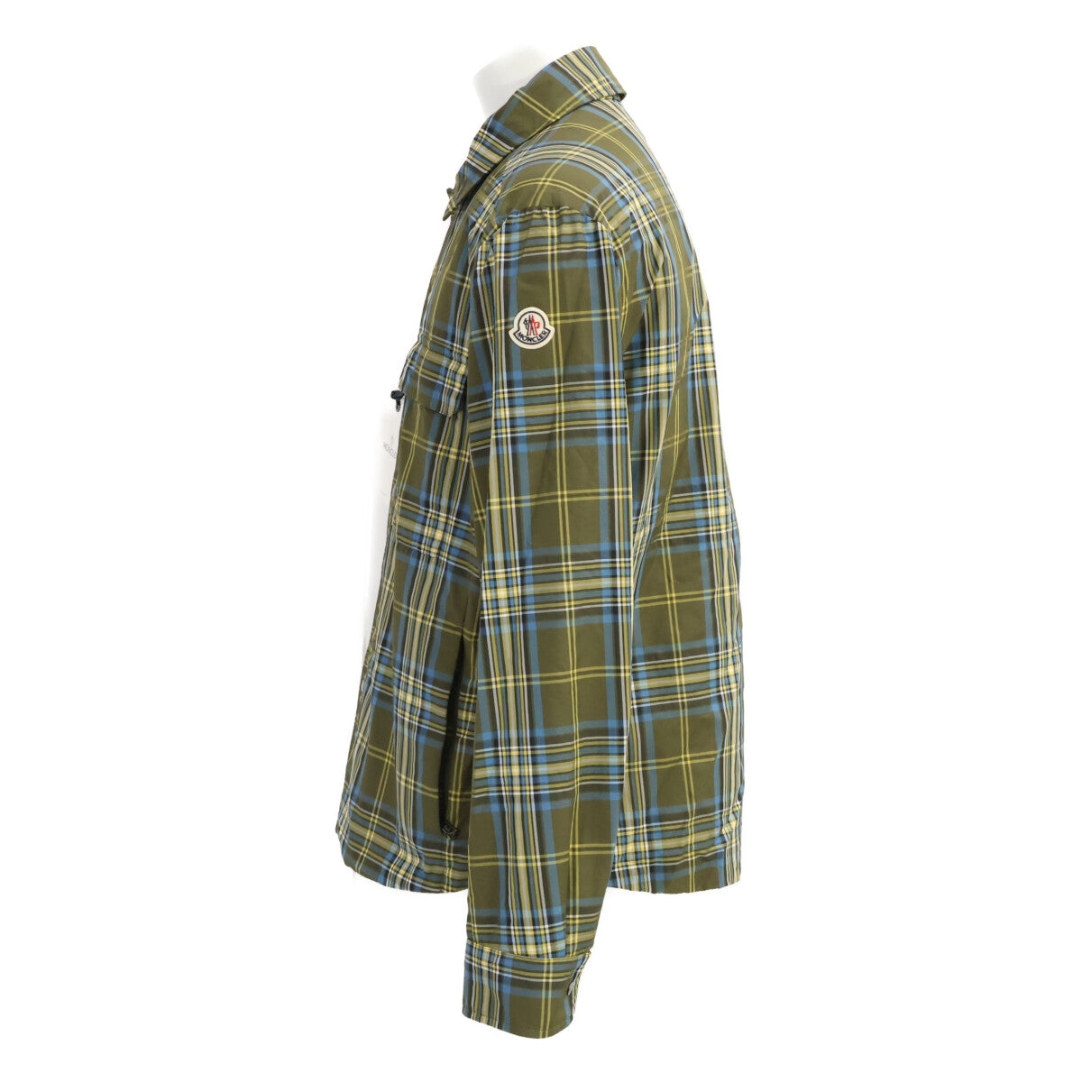 MONCLER モンクレール 【新品同様/25年製】CAMCIA チェック ジップアップ シャツジャケット ジャケット