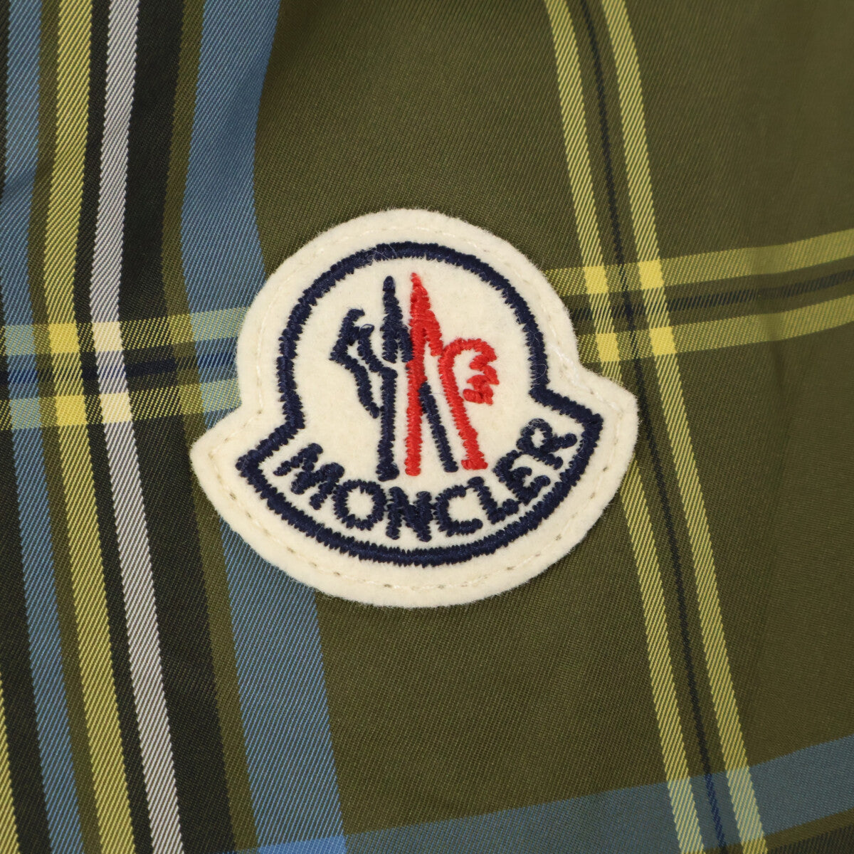 MONCLER モンクレール 【新品同様/25年製】CAMCIA チェック ジップアップ シャツジャケット ジャケット