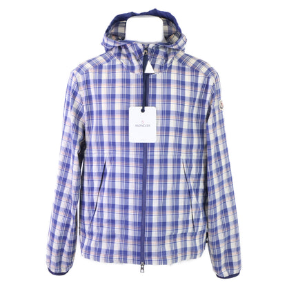 MONCLER モンクレール 【新品同様/25年製】NATISONE チェック ジップアップ フーディジャケット ジャケット