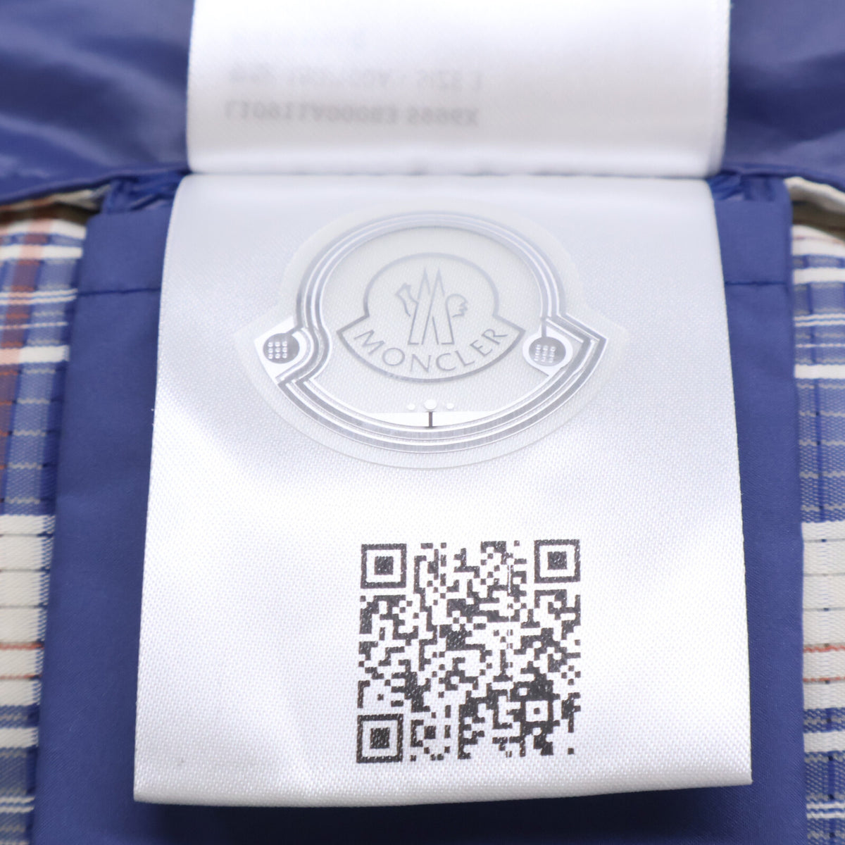 MONCLER モンクレール 【新品同様/25年製】NATISONE チェック ジップアップ フーディジャケット ジャケット