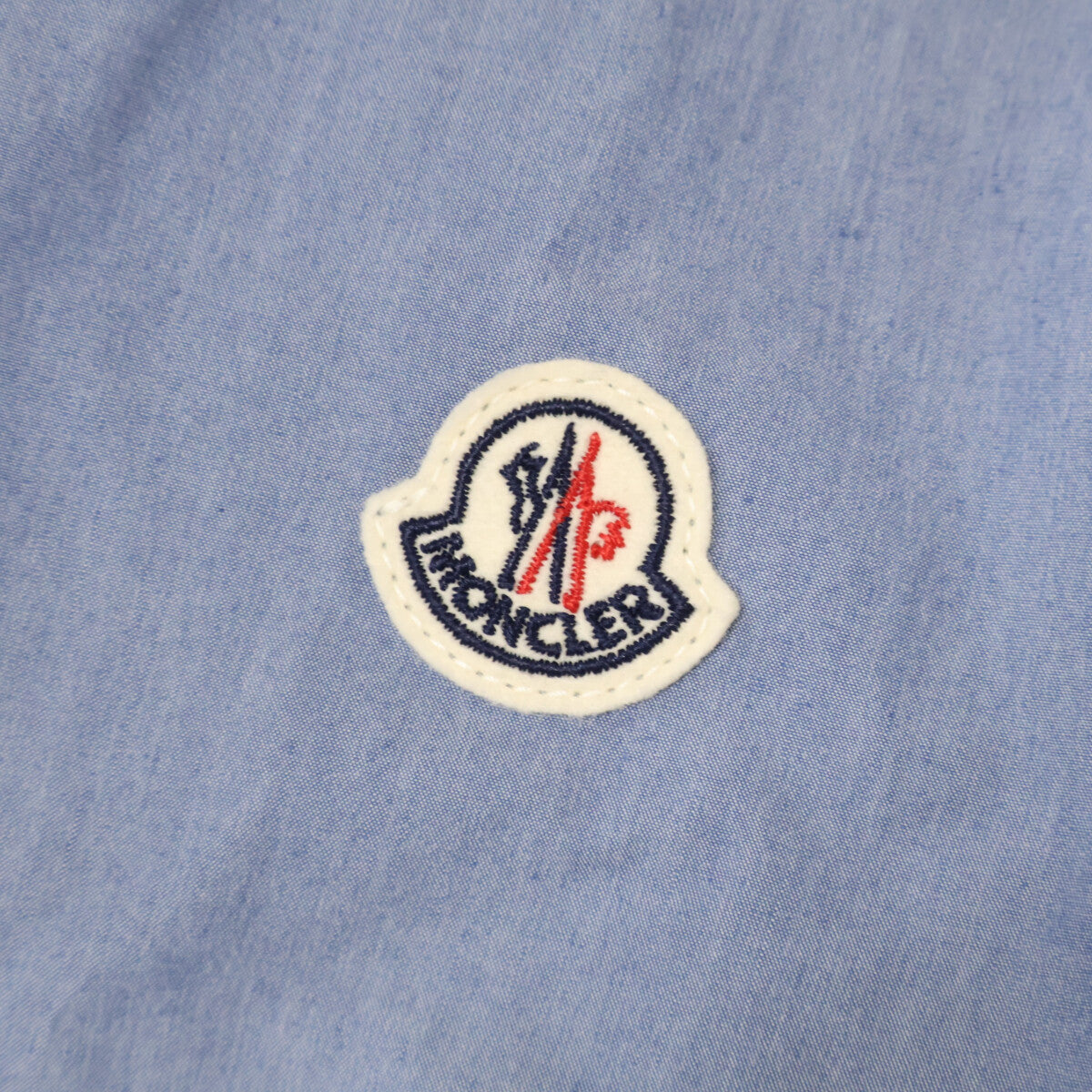 MONCLER モンクレール 【新品同様/25年製】ELORM シャンブレー シャツジャケット ジャケット