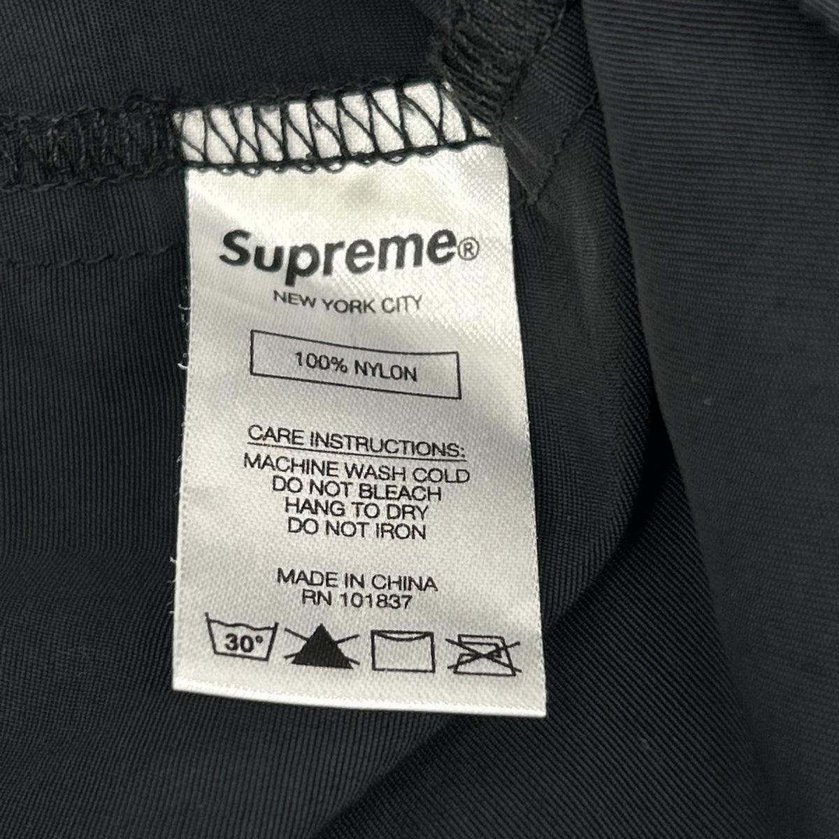 Supreme シュプリーム 18AW ブラック Warm Up Pant ボトムス