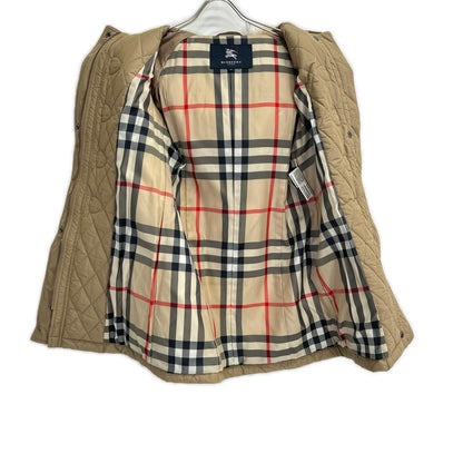 Burberry LONDON バーバリーロンドン B1C08-263-50 ベージュ キルティング ダッフル コート コート