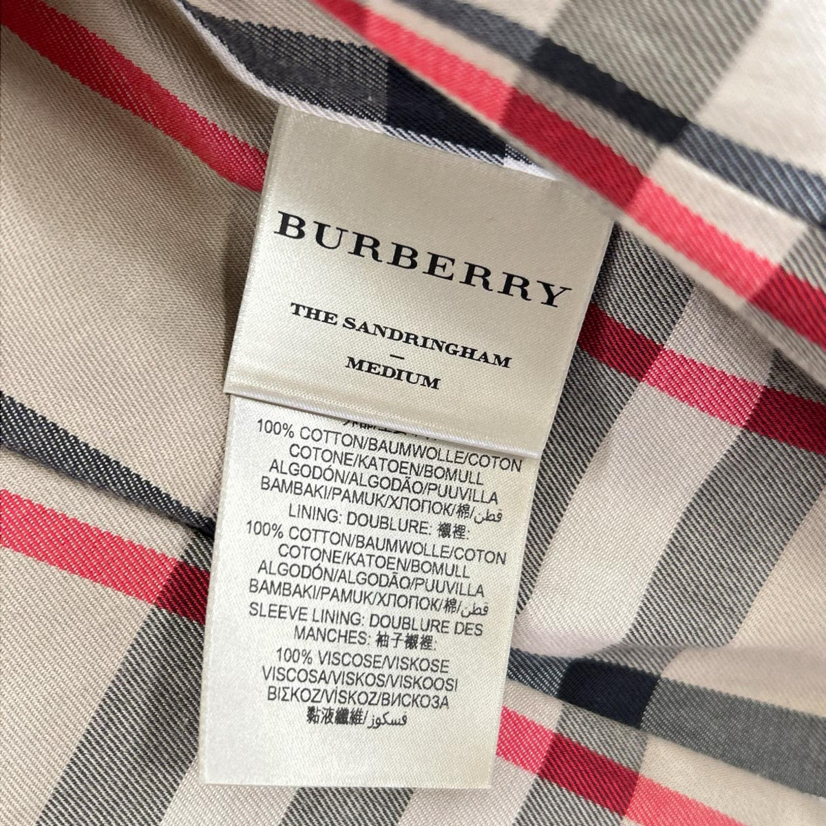 Burberry LONDON バーバリーロンドン レッド GBBURLIMCAS トレンチコート コート