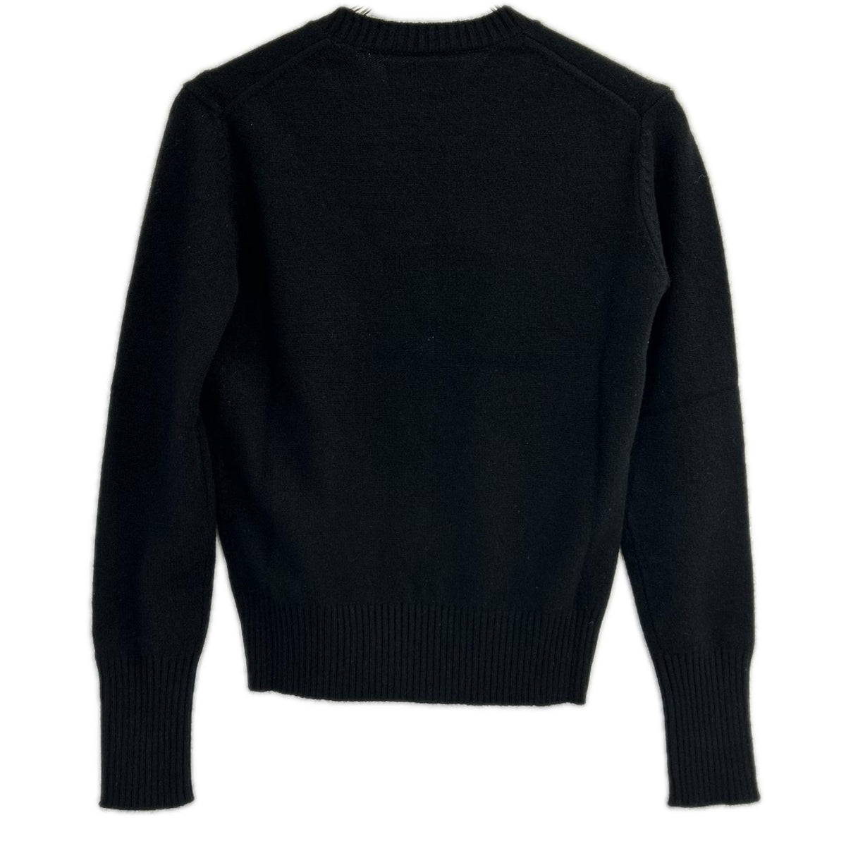 Tory Burch トリーバーチ ブラック ロゴ カシミア ニット トップス
