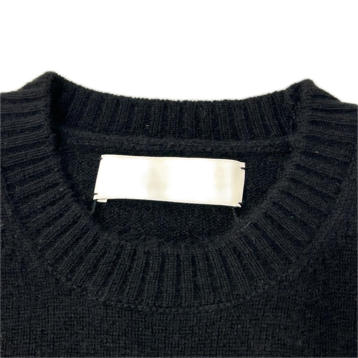 Tory Burch トリーバーチ ブラック ロゴ カシミア ニット トップス