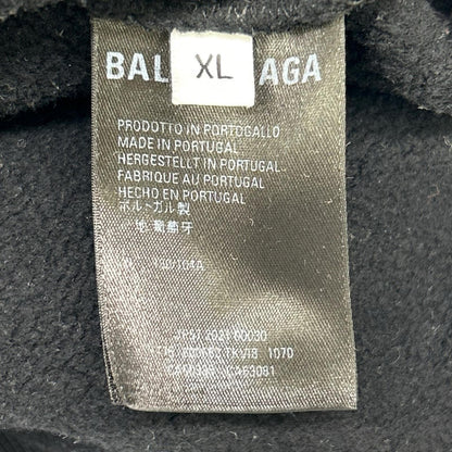 BALENCIAGA バレンシアガ 21年製 600583 ブラック BB PIXEL LOGO HOODIE トップス