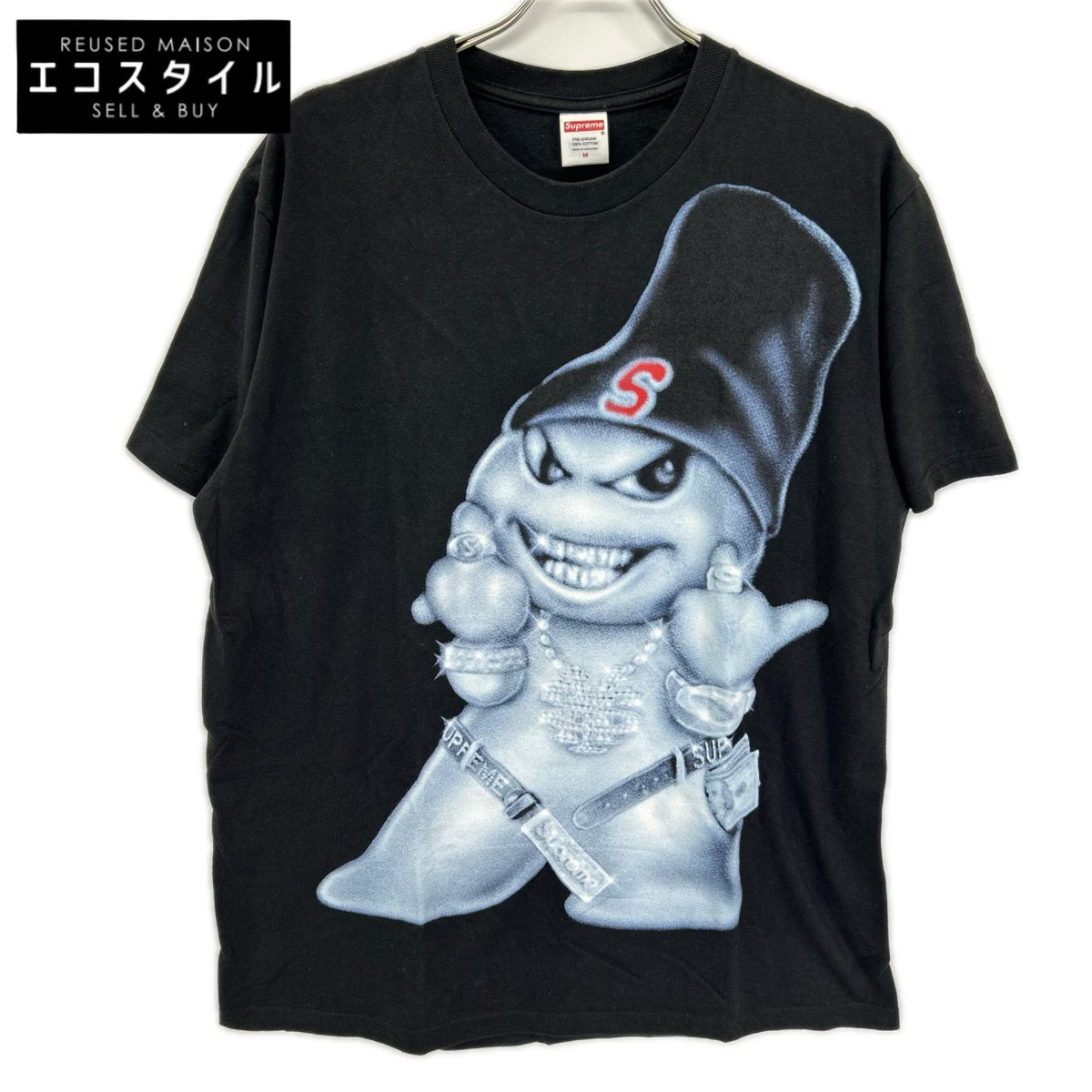 Supreme シュプリーム 25AW ブラック SNOWMAN Tee トップス