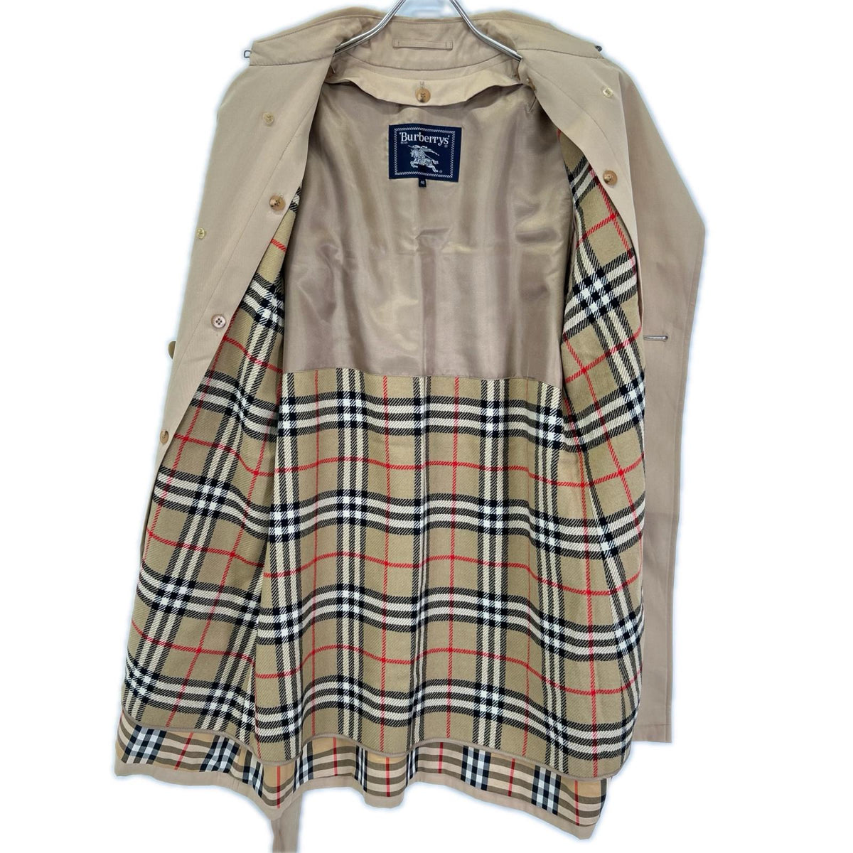 Burberry's バーバリーズ 90S ブラウン ノバチェック トレンチコート コート