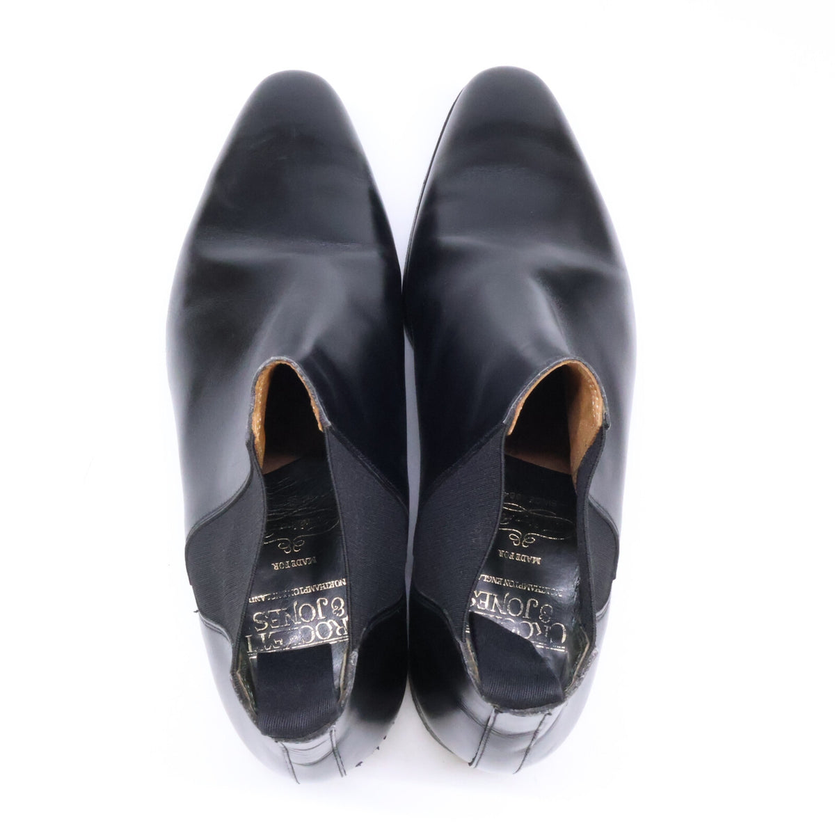 Crockett&Jones クロケット＆ジョーンズ Trading Post別注 5487 クランフォード レザー サイドゴアブーツ シューズ