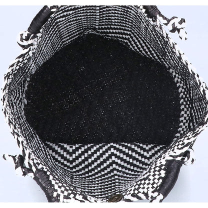 dragon ドラゴン Dragon Diffusion ドラゴンディフュージョン 8153 MINGA BUCKET 編み込みレザー かごバッグ ハンドバッグ