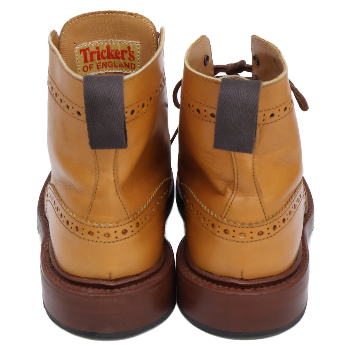 Tricker's トリッカーズ 【美品】m2508 MALTON モールトン ブローグ カントリーブーツ シューズ