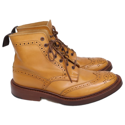 Tricker's トリッカーズ 【美品】m2508 MALTON モールトン ブローグ カントリーブーツ シューズ