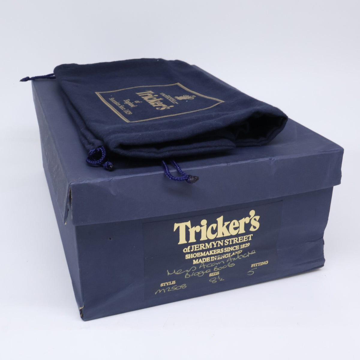 Tricker's トリッカーズ 【美品】m2508 MALTON モールトン ブローグ カントリーブーツ シューズ